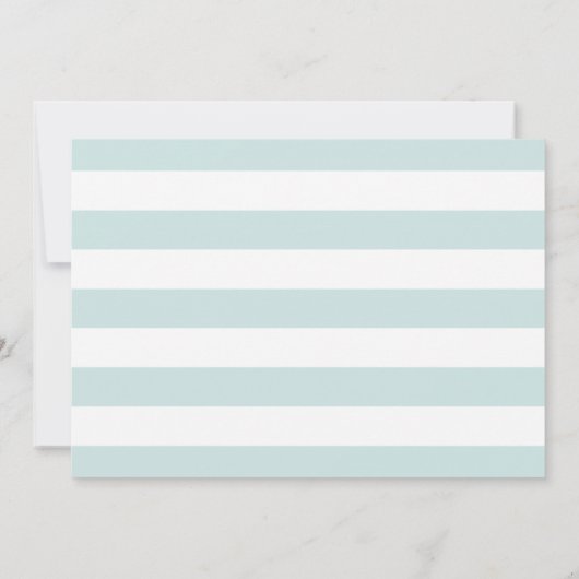 Ice Cream Light Blue Verjaardag Kaart (Achterkant)