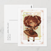 Ice Cream Lolita Chocolat Briefkaart (Voorkant / Achterkant)