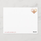 Ice Cream Love Briefkaart (Achterkant)