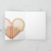 Ice Cream Love Kaart (Binnen)