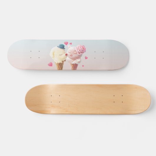 Ice Cream Love Skateboard (Horizontaal)