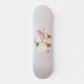 Ice Cream Love Skateboard (Voorkant)