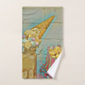 Ice cream lover gift bad handdoek (Handdoek)