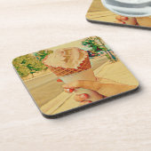 Ice cream lover gift bier onderzetter (Linkerzijde)