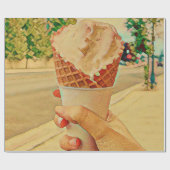 Ice cream lover gift cadeaupapier (Vlak)
