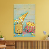 Ice cream lover gift canvas afdruk (Insitu (Woonkamer))