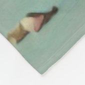 Ice cream lover gift fleece deken (Hoek)