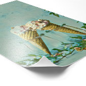Ice cream lover gift foto afdruk (Hoek)