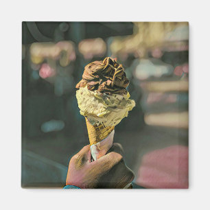 Ice cream lover gift magneet