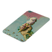 Ice cream lover gift magneet (Linkerzijde)