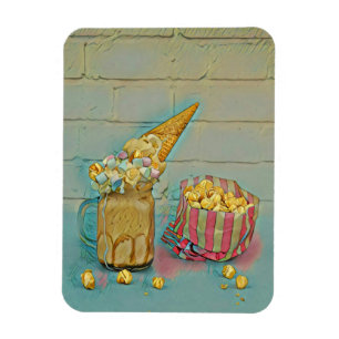 Ice cream lover gift magneet