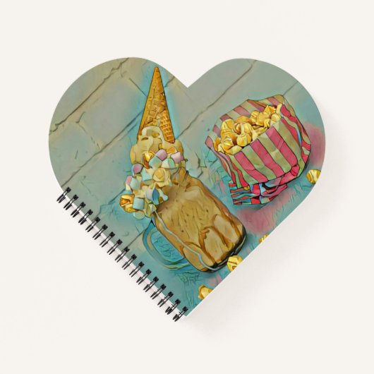 Ice cream lover gift notitieboek (Voorkant)