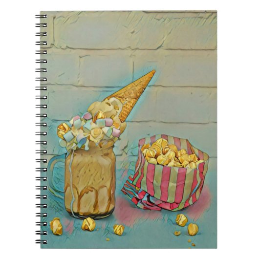 Ice cream lover gift notitieboek (Voorkant)
