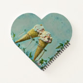 Ice cream lover gift notitieboek (Achterkant)