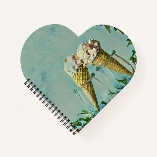 Ice cream lover gift notitieboek (Voorkant)