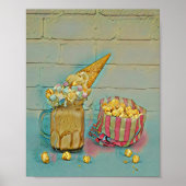 Ice cream lover gift poster (Voorkant)