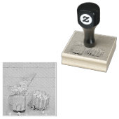 Ice cream lover gift rubberstempel (Gestempeld)