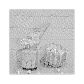 Ice cream lover gift rubberstempel (Afrduk)