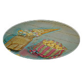 Ice cream lover gift snijplank (Hoek)