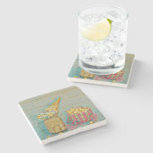 Ice cream lover gift stenen onderzetter (Zijkant)