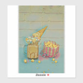 Ice cream lover gift sticker (Vel)
