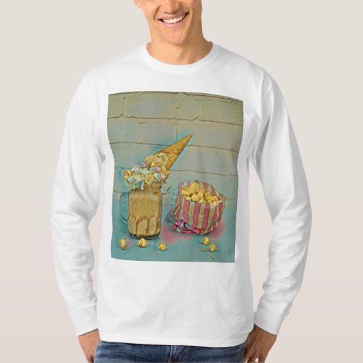 Ice cream lover gift t-shirt (Voorkant)