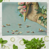 Ice cream lover gift theedoek (Gevouwen)