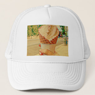 Ice cream lover gift trucker pet