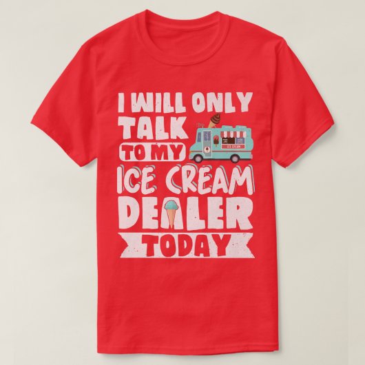 Ice Cream Lover Summer Snoep Kone Kawaii I will On T-shirt (Design voorkant)