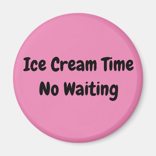 Ice Cream Lovers Frig Magnet (Voorkant)