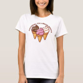 Ice Cream Maand T-shirt (Voorkant)