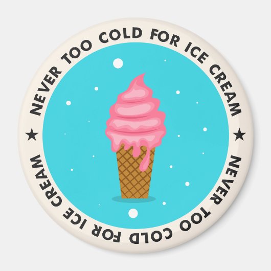 Ice Cream Magneet (Voorkant)