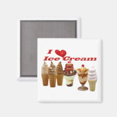 Ice Cream Magneet (Voorkant / Achterkant)