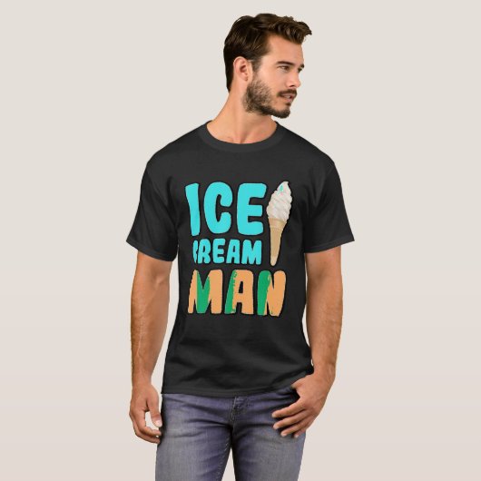 Ice Cream Man T Shirt (Voorkant volledig)