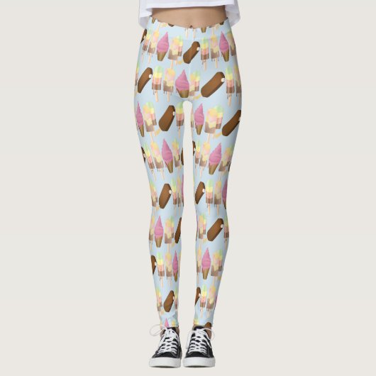 Ice Cream Melding Leggings (Voorkant)