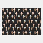 Ice Cream met springen Moderne, kleurrijke Cute Gi Inpakpapier Vel (Voorkant 3)