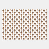 Ice Cream met springen Moderne, kleurrijke Cute Gi Inpakpapier Vel (Voorkant 3)