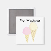 Ice Cream - Mijn zwakte Magneet (Voorkant / Achterkant)