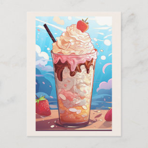 Ice Cream Milkshake Briefkaart