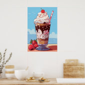 Ice Cream Milkshake Poster (Keuken)