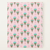 Ice Cream Monogram Planner (Achterkant)