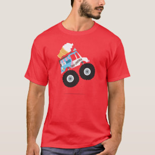 Ice Cream Monster Truck T-shirt