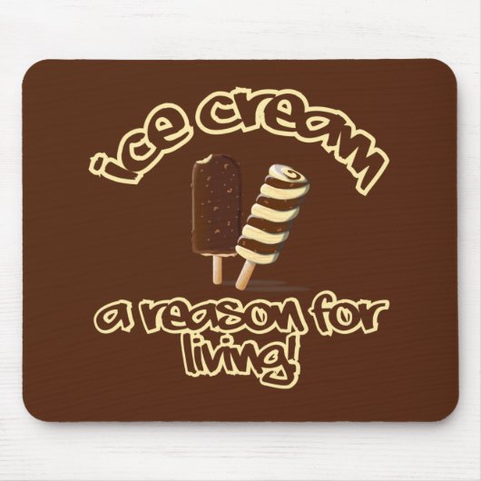 Ice Cream mousepad Muismat (Voorkant)