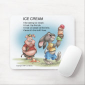 Ice Cream Muismat (Met muis)