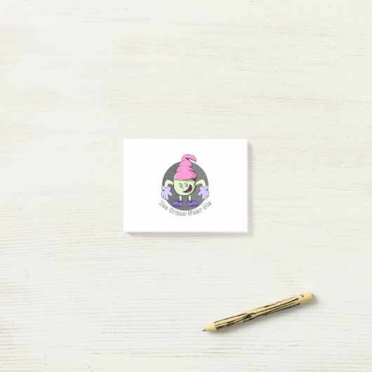 Ice Cream nabij mij Post-it® Notes (Op bureau)