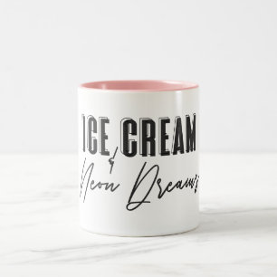 Ice Cream & Neon Dreams Mok
