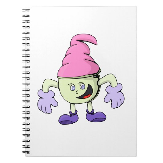 Ice Cream Notitieboek (Voorkant)
