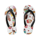 Ice Cream Novelty Print Teenslippers (Voetbed)
