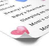 Ice cream Old Wives Verhalen Geslacht onthullen bo Poster (Hoek)