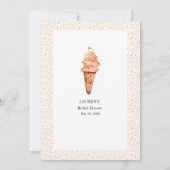 Ice Cream Opgeslagen Trivia Showgames Kaart (Achterkant)